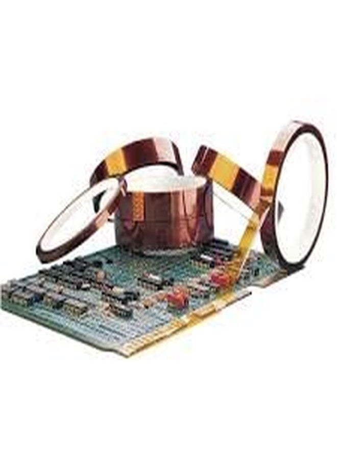 TRUEBOND Kapton Polyamide High Temp Resistance, High Temperature Adhesive Tape Size- (24mm x 33 meter) - Image 2